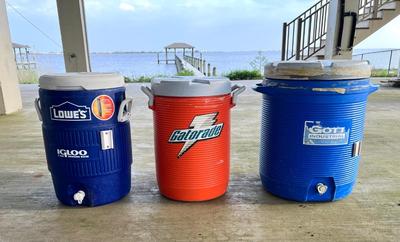 3 WATER COOLERS Lot