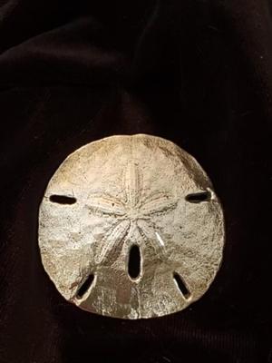 Mignon Faget sand Dollar Pendant. Sterling