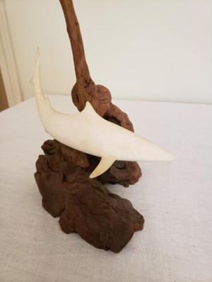 John Perry shark sculpture