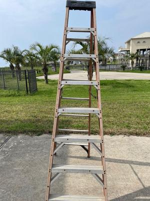 WERNER 8 ft  ladder