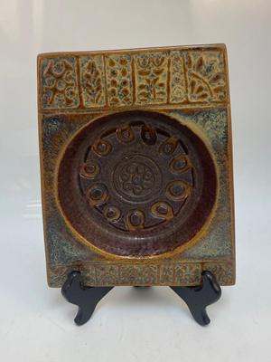 Vintage Midcentury Treasure Craft Pottery Trinket Dish Change Holder Ashtray