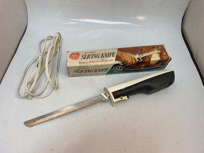 Vintage GE Electric Slicing Carving Meat Knife