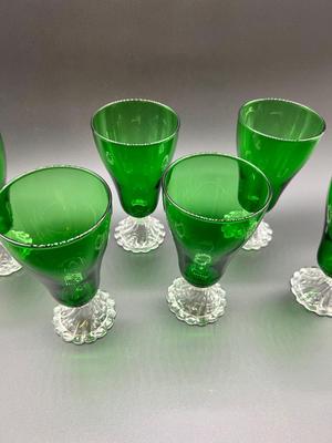 Anchor Hocking Boopie Burple Green Set