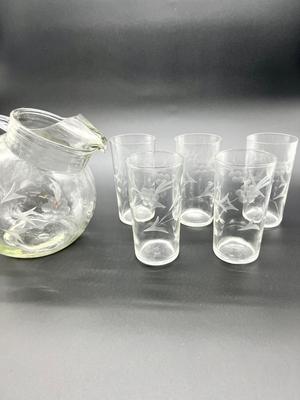 FOSTORIA? Vintage Etched