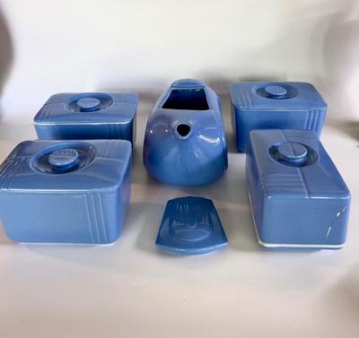 WESTINGHOUSE THE HALL CHINA Vintage set of 5 *Read Details