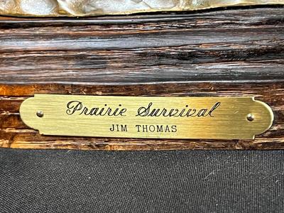 Prairie Survival original bronze by Jim Thomas
