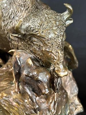 Prairie Survival original bronze by Jim Thomas