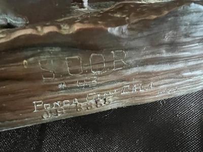 Pioneer Woman Bronze by Bryant Baker Ponca City OK