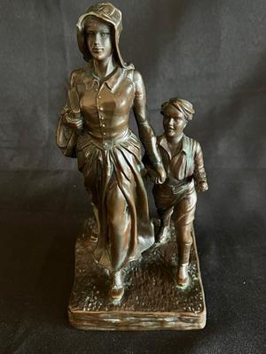 Pioneer Woman Bronze by Bryant Baker Ponca City OK