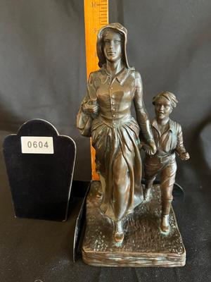 Pioneer Woman Bronze by Bryant Baker Ponca City OK