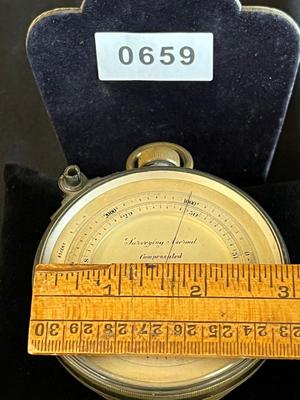 Short and Mason Surveying Aneroid Barometer Device London