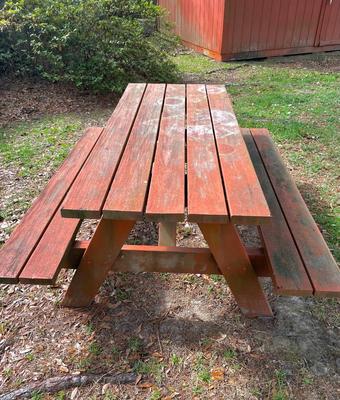 Wooden Picnic Table