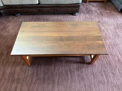 MISSION STYLE COFFEE TABLE