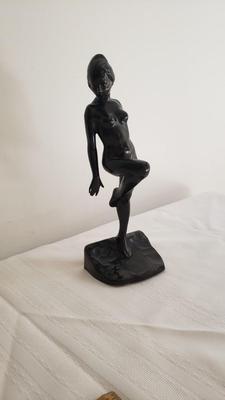 Vintage Ronson bronze female Metal sculpture