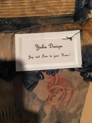 Pair of Yulia Design pillows