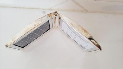 Small heavy frame and calendar