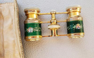 Vintage Opera Glasses with cloth case