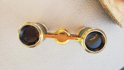 Vintage Opera Glasses with cloth case
