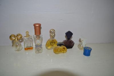 LOT 240. COLLECTION OF MINI  PERFUME BOTTLES