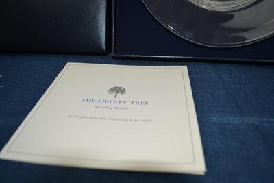 LOT 307. LIBERTY TREE PLATE