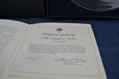 LOT 307. LIBERTY TREE PLATE