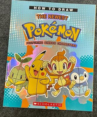 The Newest PokÃ©mon Featuring Sinnoh Characters Comic Book Young Reader Scholastic Books