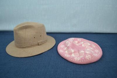 LOT 336. TWO VINTAGE HATS