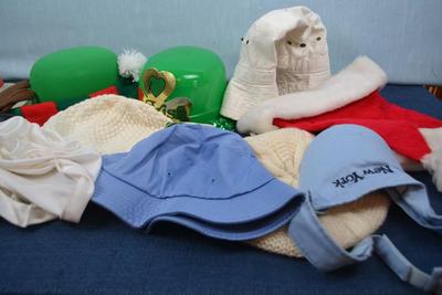 LOT 354. HATS AND CAPS
