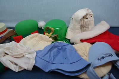 LOT 354. HATS AND CAPS