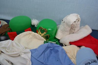 LOT 354. HATS AND CAPS