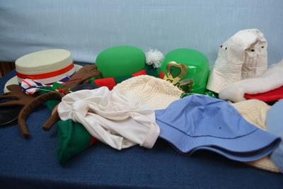 LOT 354. HATS AND CAPS