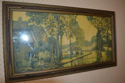 LOT 362. VINTAGE PRINT