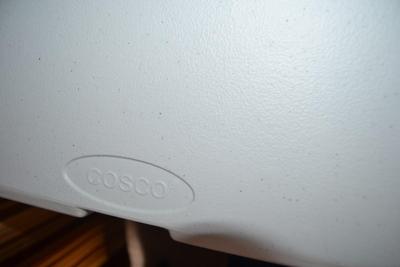 LOT 376. COSCO 6 FOOT FOLD IN HALF FOLDING TABLE
