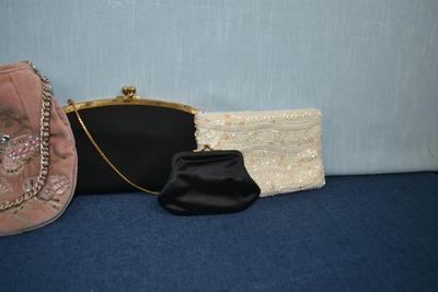 LOT 391.  FOUR LADIES HANDBAGS
