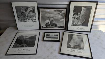 Framed Ansel Adams Artwork