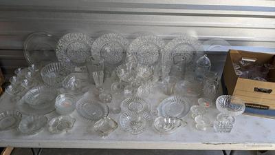 Crystal and Cut Glass Assortment