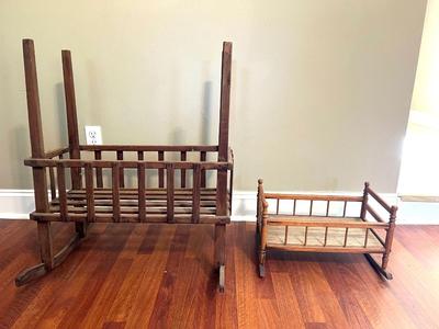 WOODEN Baby Doll Rockers