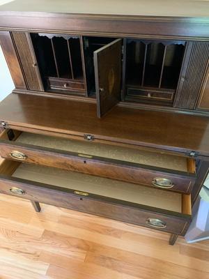 Antique Maddox Flip Front Writing Desk - LOT 39