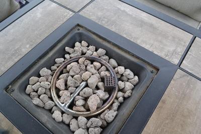 LOT 463 PATIO TABLE WITH BUILT IN PROPANE FIRE PIT