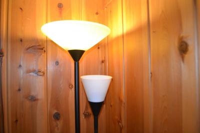 LOT  473. FLOOR LAMP