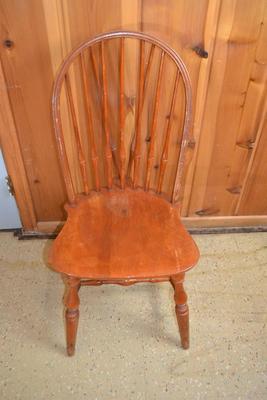 LOT 508. WOOD CHAIR