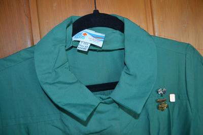LOT 515. VINTAGE GIRL SCOUT DRESS