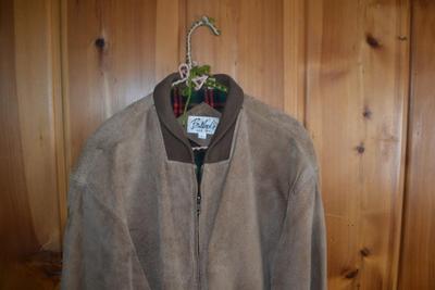 LOT 518 MENS VINTAGE SUEDE JACKET BULLOCK BRAND
