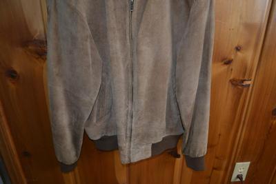 LOT 518 MENS VINTAGE SUEDE JACKET BULLOCK BRAND