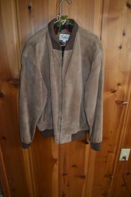 LOT 518 MENS VINTAGE SUEDE JACKET BULLOCK BRAND