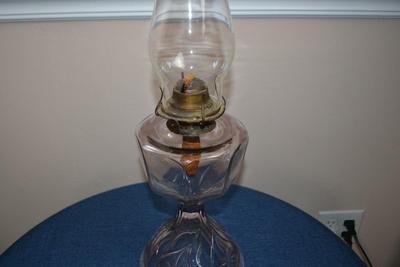 LOT 544 VINTAGE OIL LAMP