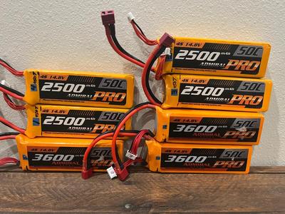 (7) ADMIRAL PRO 3600 & 2500 Batteries *READ DETAILS