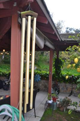 LOT 595.  58" WIND CHIME