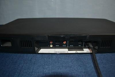 LOT 609  BOSE SOLO TV SOUND SYSTEM MODEL # 410376