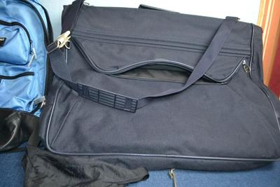 LOT 613. POLO SPORT BACK PACK PLUS GARMENT BAG